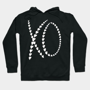 XO Valentines Day Hugs and Kisses I Love You Hoodie